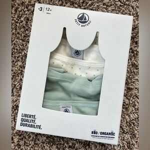 set of 2 Petit Bateau Kids Tank Tops